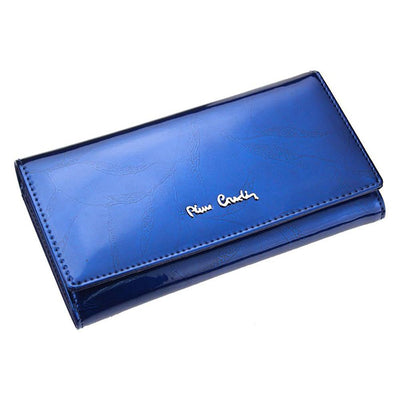 Pierre Cardin | Γυναικείο πορτοφόλι από γνήσιο φυσικό δέρμα GPD057, Μπλε 2