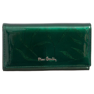 Pierre Cardin | Γυναικείο πορτοφόλι από γνήσιο φυσικό δέρμα GPD057, Πράσινο 1