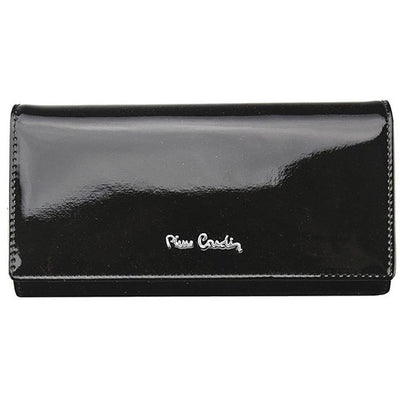 Pierre Cardin | Γυναικείο πορτοφόλι από γνήσιο φυσικό δέρμα GPD059, Μαύρο 1