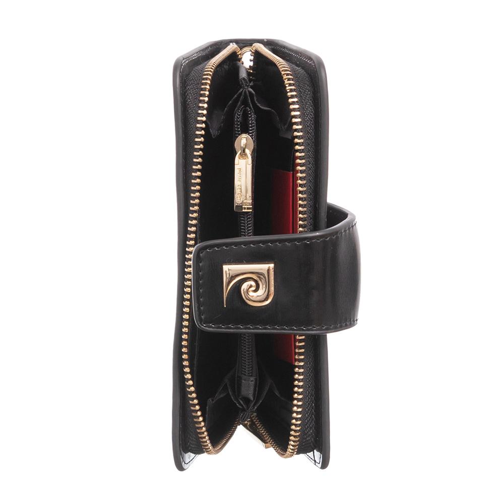 Pierre Cardin | Γυναικείο πορτοφόλι από γνήσιο φυσικό δέρμα GPD060, Μαύρο 3