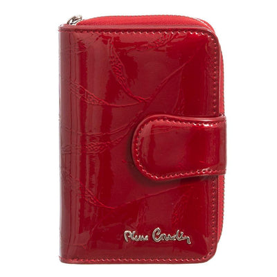 Pierre Cardin | Γυναικείο πορτοφόλι από γνήσιο φυσικό δέρμα GPD075, Κόκκινο 1