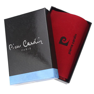 Pierre Cardin | Γυναικείο πορτοφόλι από γνήσιο φυσικό δέρμα GPD076, Κόκκινο 6