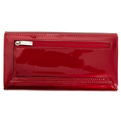 Pierre Cardin | Γυναικείο πορτοφόλι από γνήσιο φυσικό δέρμα GPD077, Κόκκινο 5