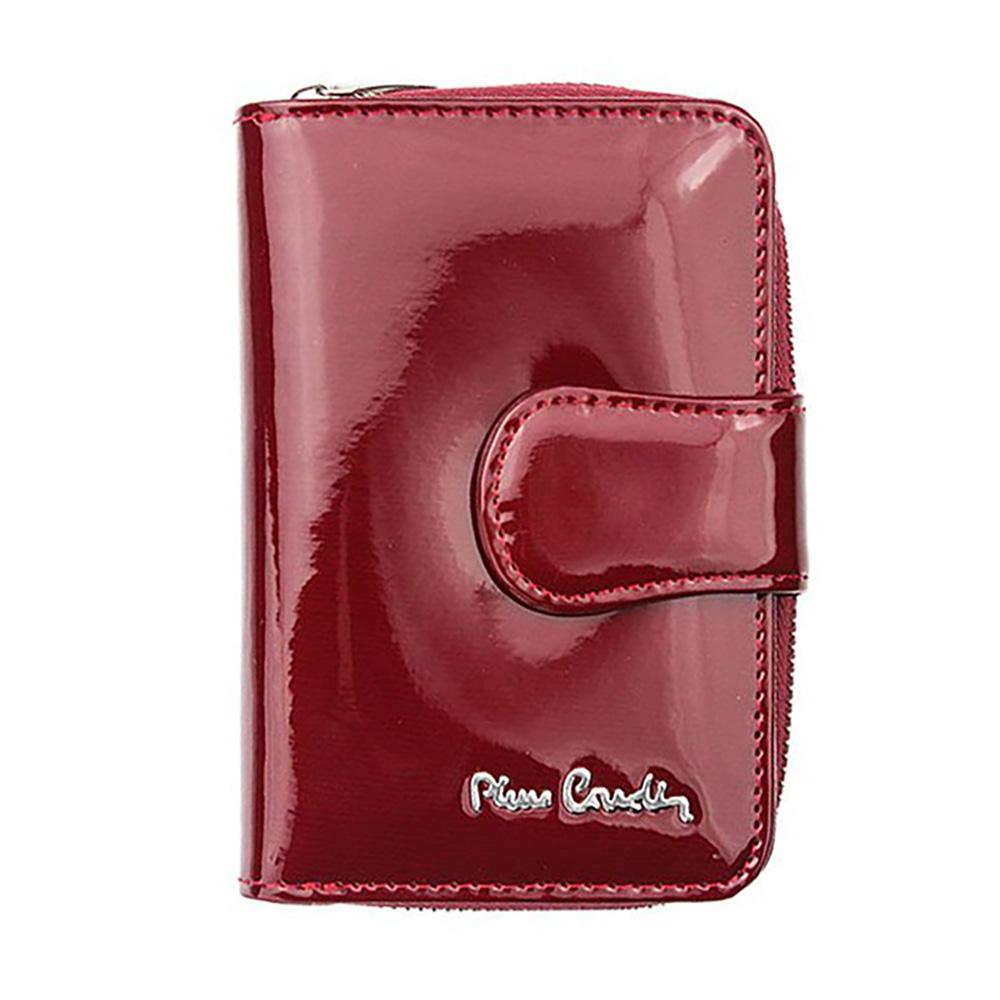 Pierre Cardin | Γυναικείο πορτοφόλι από γνήσιο φυσικό δέρμα GPD079, Κόκκινο 1