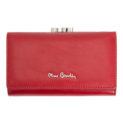 Pierre Cardin | Γυναικείο πορτοφόλι από γνήσιο φυσικό δέρμα GPD082, Κόκκινο 1