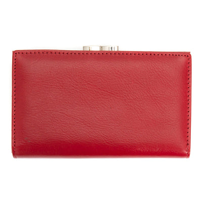Pierre Cardin | Γυναικείο πορτοφόλι από γνήσιο φυσικό δέρμα GPD082, Κόκκινο 5
