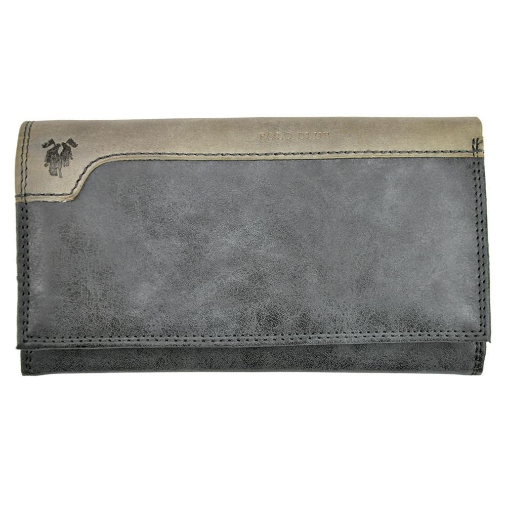 Γυναικείο πορτοφόλι από γνήσιο φυσικό δέρμα GPD265, Μαύρο 1