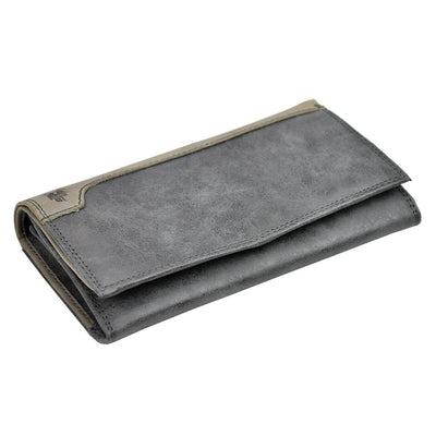 Γυναικείο πορτοφόλι από γνήσιο φυσικό δέρμα GPD265, Μαύρο 3