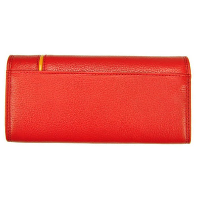 Γυναικείο πορτοφόλι από γνήσιο φυσικό δέρμα GPD267, Κόκκινο 11