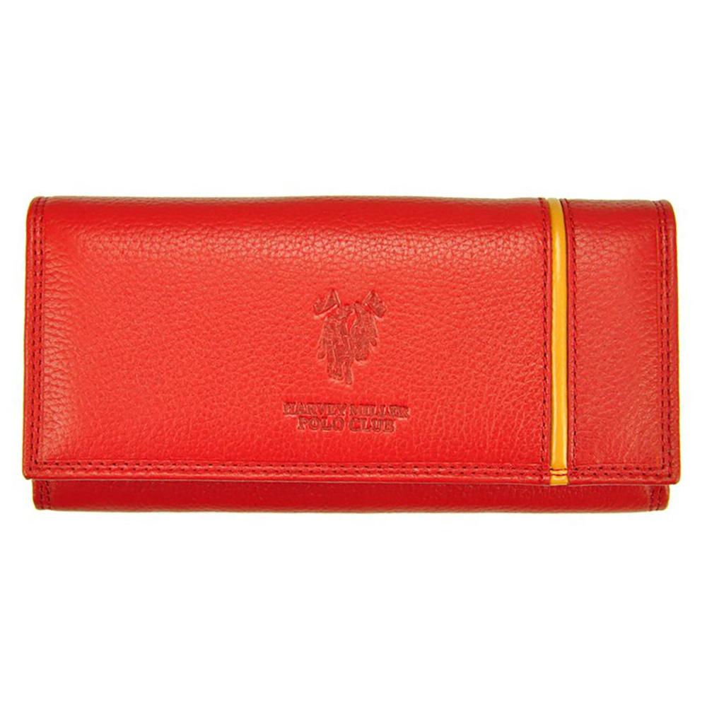 Γυναικείο πορτοφόλι από γνήσιο φυσικό δέρμα GPD267, Κόκκινο 1
