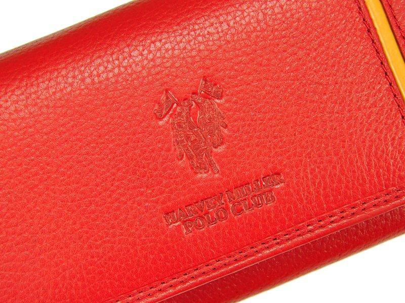 Γυναικείο πορτοφόλι από γνήσιο φυσικό δέρμα GPD267, Κόκκινο 4