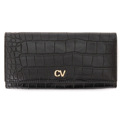 Γυναικείο πορτοφόλι από γνήσιο φυσικό δέρμα GPD285, Μαύρο 1