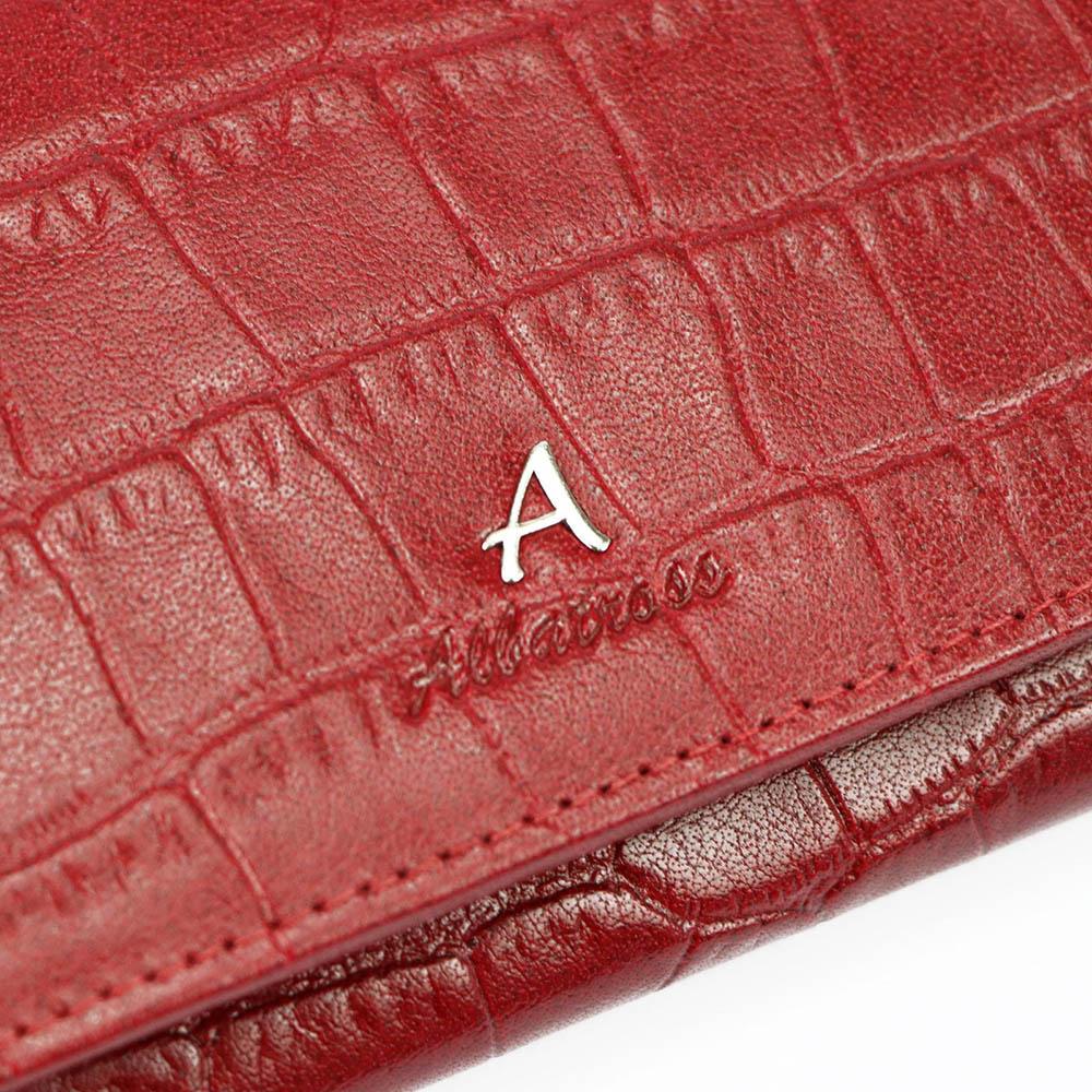 Γυναικείο πορτοφόλι από γνήσιο φυσικό δέρμα GPD296, Κόκκινο 3