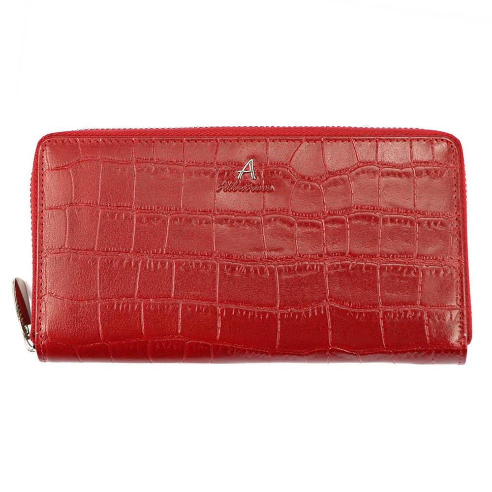 Γυναικείο πορτοφόλι από γνήσιο φυσικό δέρμα GPD297, Κόκκινο 1
