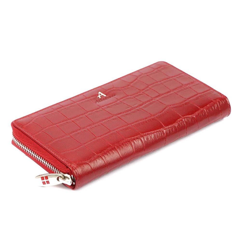 Γυναικείο πορτοφόλι από γνήσιο φυσικό δέρμα GPD297, Κόκκινο 2