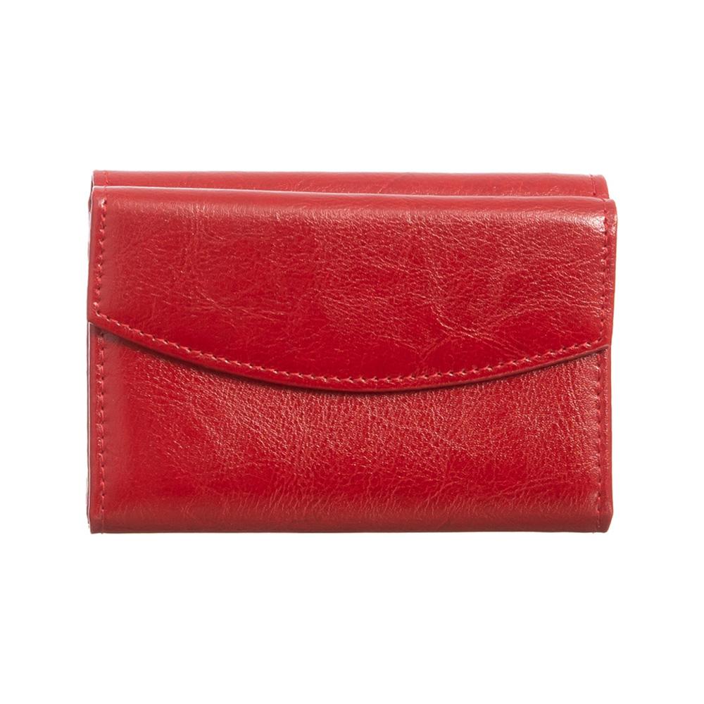 Γυναικείο πορτοφόλι από γνήσιο φυσικό δέρμα GPD304, Κόκκινο 5