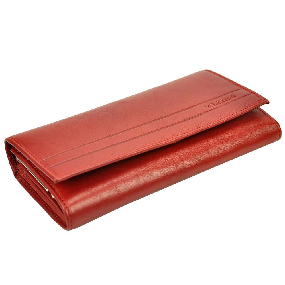 Γυναικείο πορτοφόλι από γνήσιο φυσικό δέρμα GPD305, Βυσσινί 2