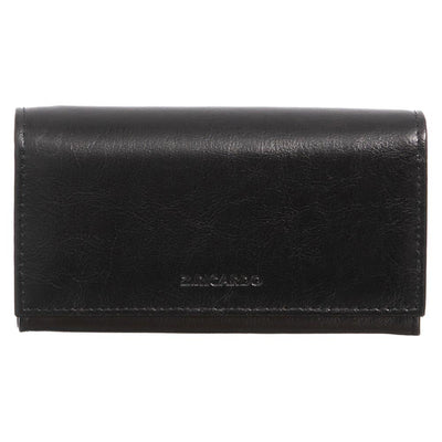 Γυναικείο πορτοφόλι από γνήσιο φυσικό δέρμα GPD306, Μαύρο 1