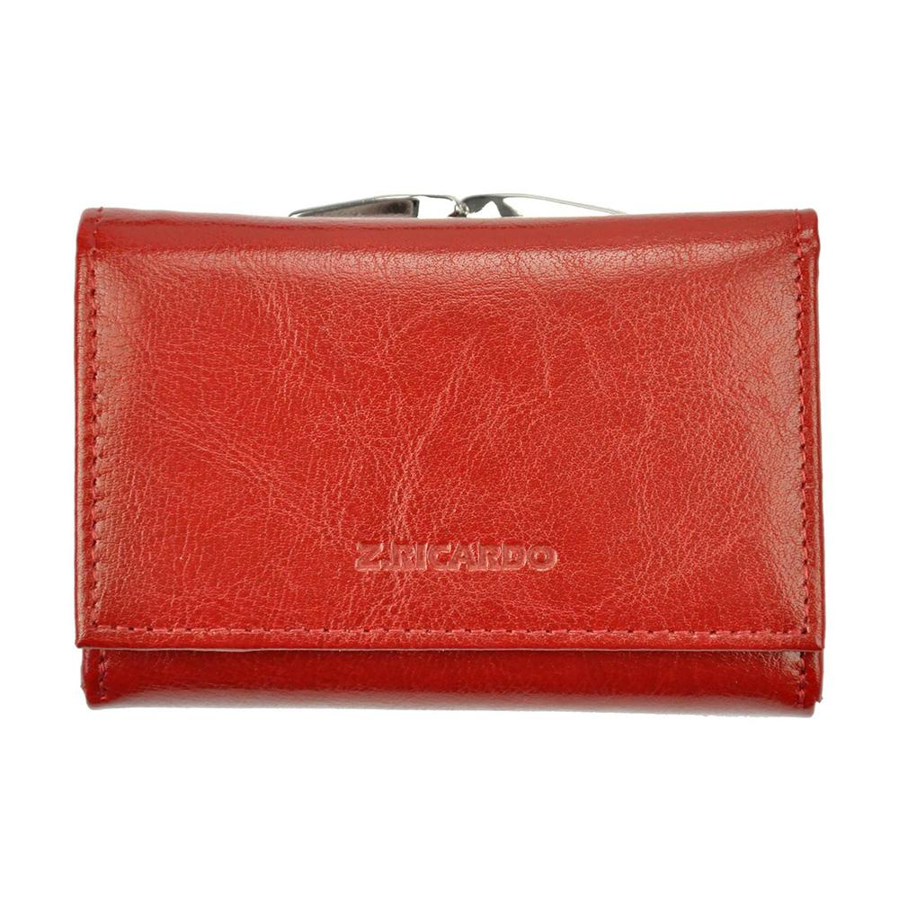 Γυναικείο πορτοφόλι από γνήσιο φυσικό δέρμα GPD307, Κόκκινο 1