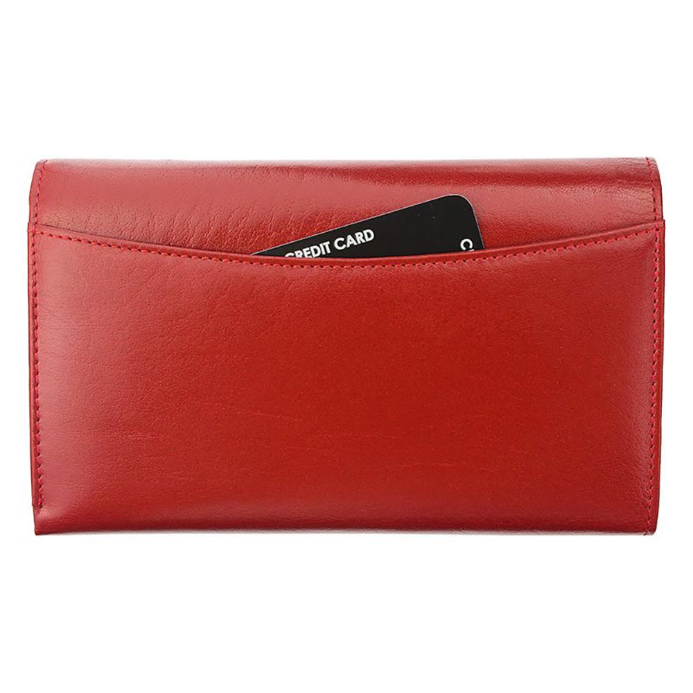 Γυναικείο πορτοφόλι από γνήσιο φυσικό δέρμα GPD311, Κόκκινο 8