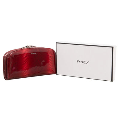 Γυναικείο πορτοφόλι από γνήσιο φυσικό δέρμα GPD319, Κόκκινο 2