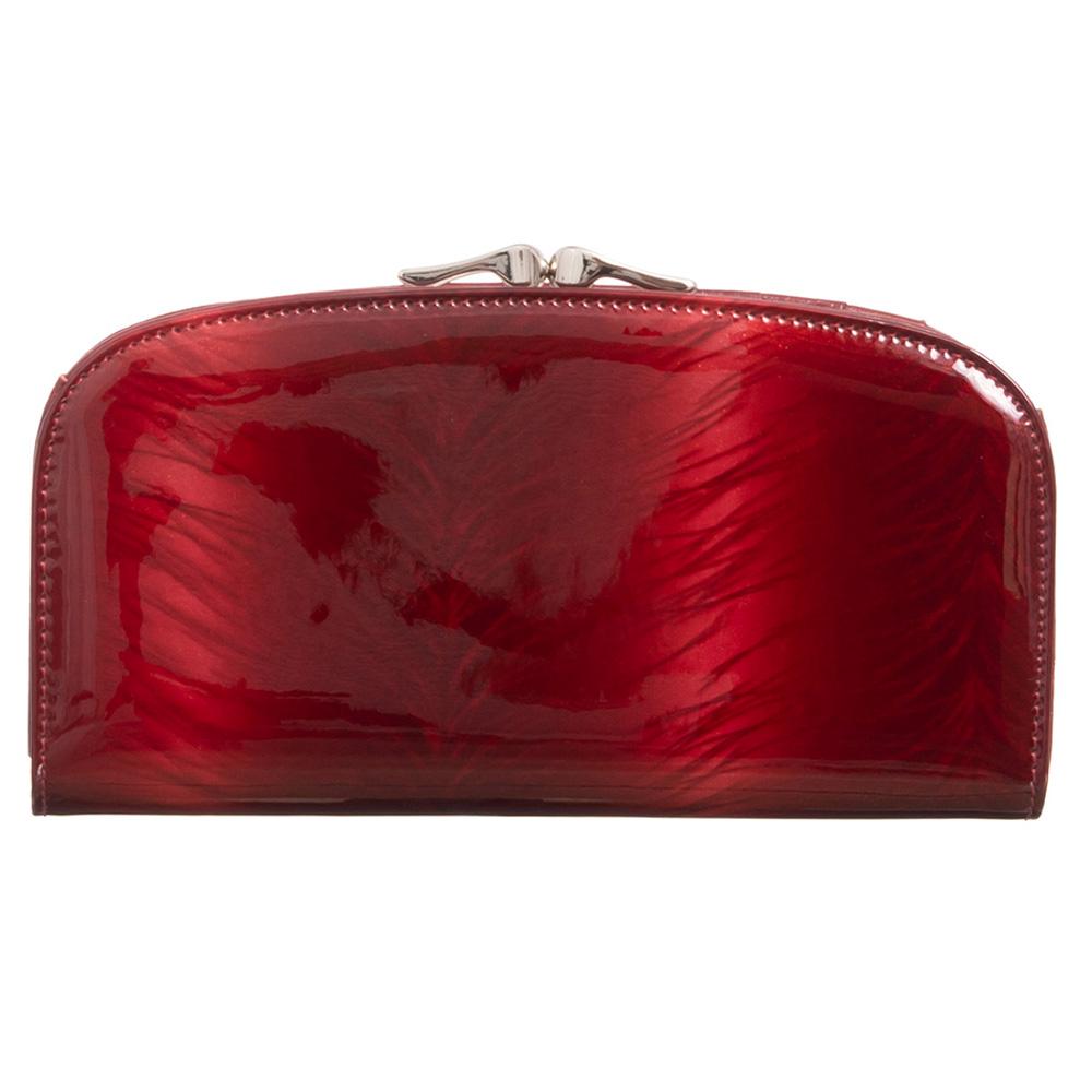Γυναικείο πορτοφόλι από γνήσιο φυσικό δέρμα GPD319, Κόκκινο 4