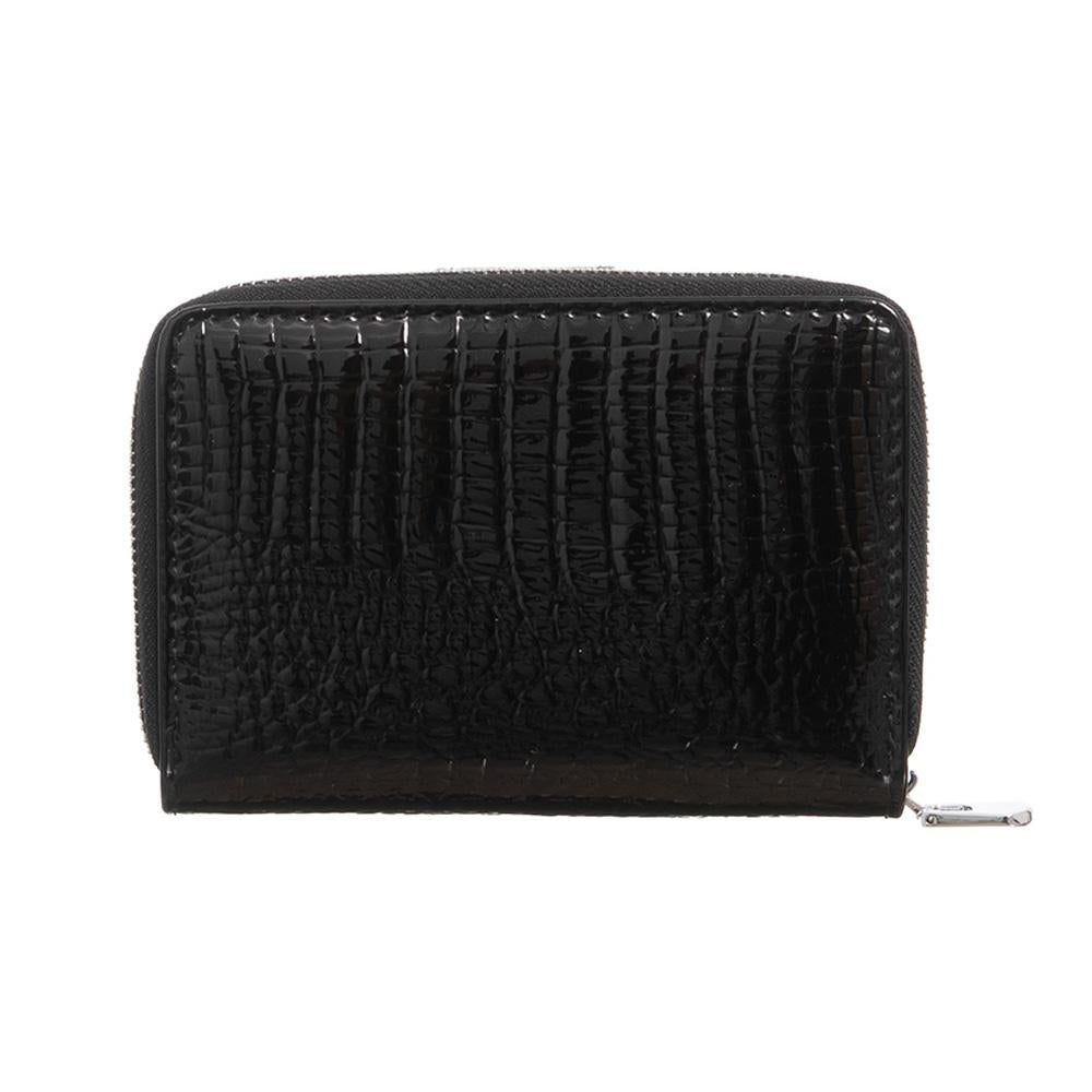 Γυναικείο πορτοφόλι από γνήσιο φυσικό δέρμα GPD364, Μαύρο 4