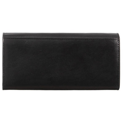 Γυναικείο πορτοφόλι από γνήσιο φυσικό δέρμα GPD375, Μαύρο 4