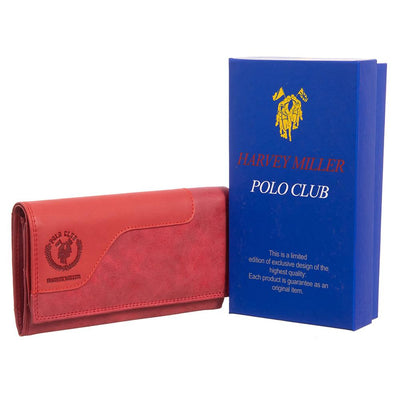 Γυναικείο πορτοφόλι από γνήσιο φυσικό δέρμα GPD378, Κόκκινο 3