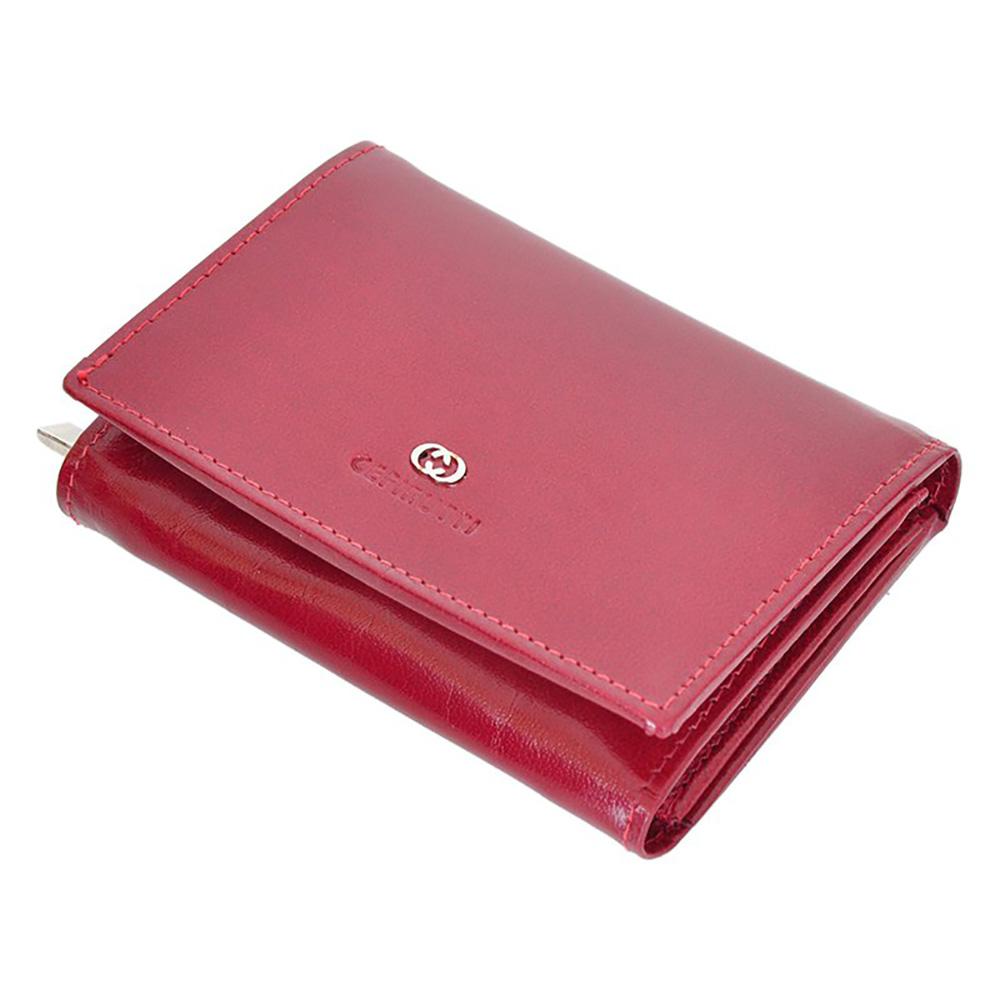 Γυναικείο πορτοφόλι από γνήσιο φυσικό δέρμα GPD381, Κόκκινο 2