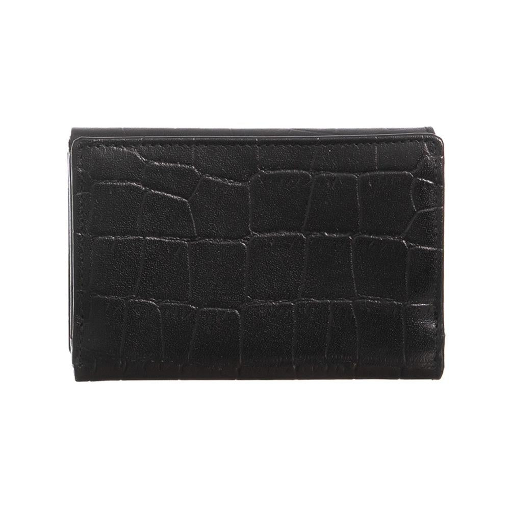 Γυναικείο πορτοφόλι από γνήσιο φυσικό δέρμα GPD384, Μαύρο 5