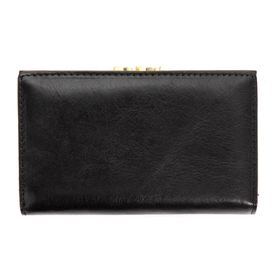 Γυναικείο πορτοφόλι από γνήσιο φυσικό δέρμα GPD394, Μαύρο 5