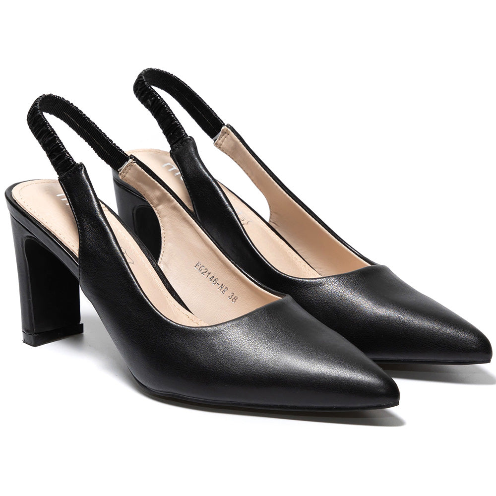 Γυναικεία παπούτσια Gisella, Μαύρο 2