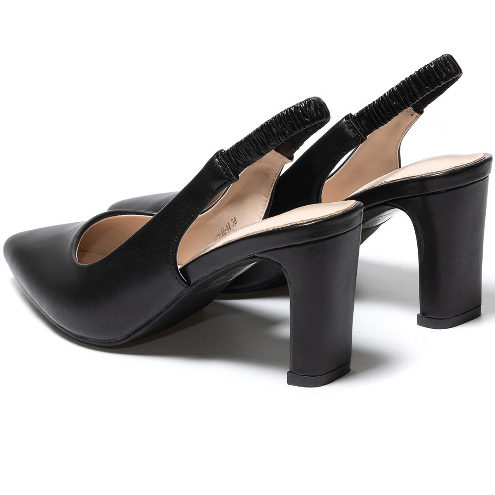 Γυναικεία παπούτσια Gisella, Μαύρο 4