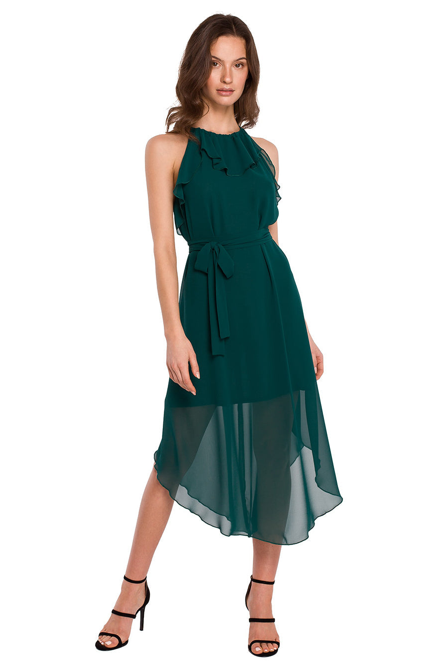 Γυναικείο φόρεμα Halline, Πράσινο 1