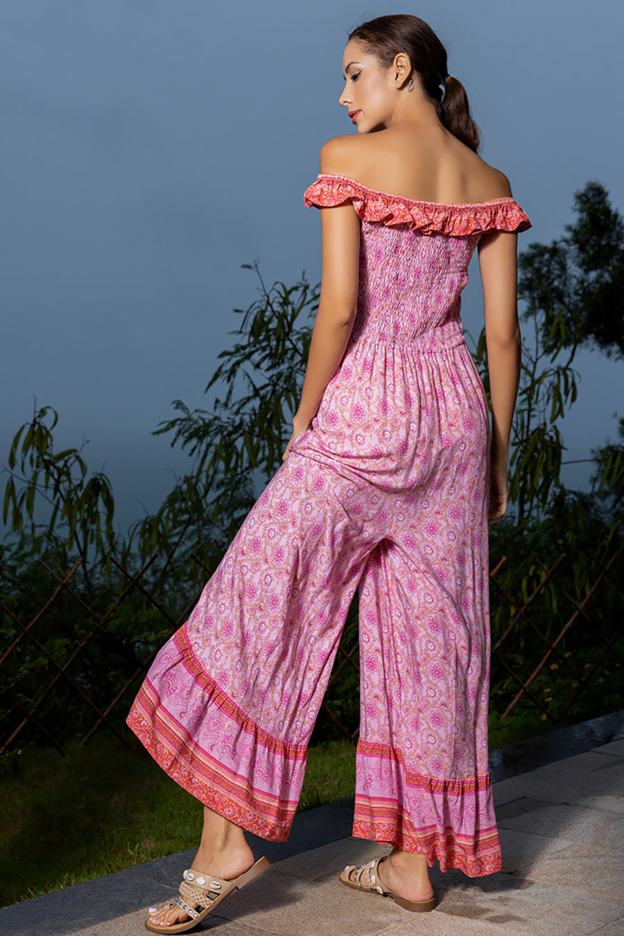 Γυναικεία ολόσωμη φόρμα Herta, Ροζ 2