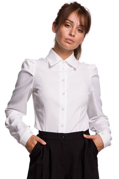 Γυναικείο πουκάμισο Inika, Λευκό 3