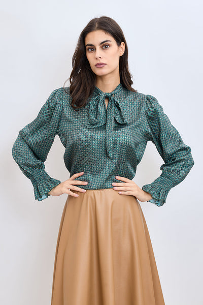 Γυναικείο πουκάμισο Isaura, Πράσινο 1