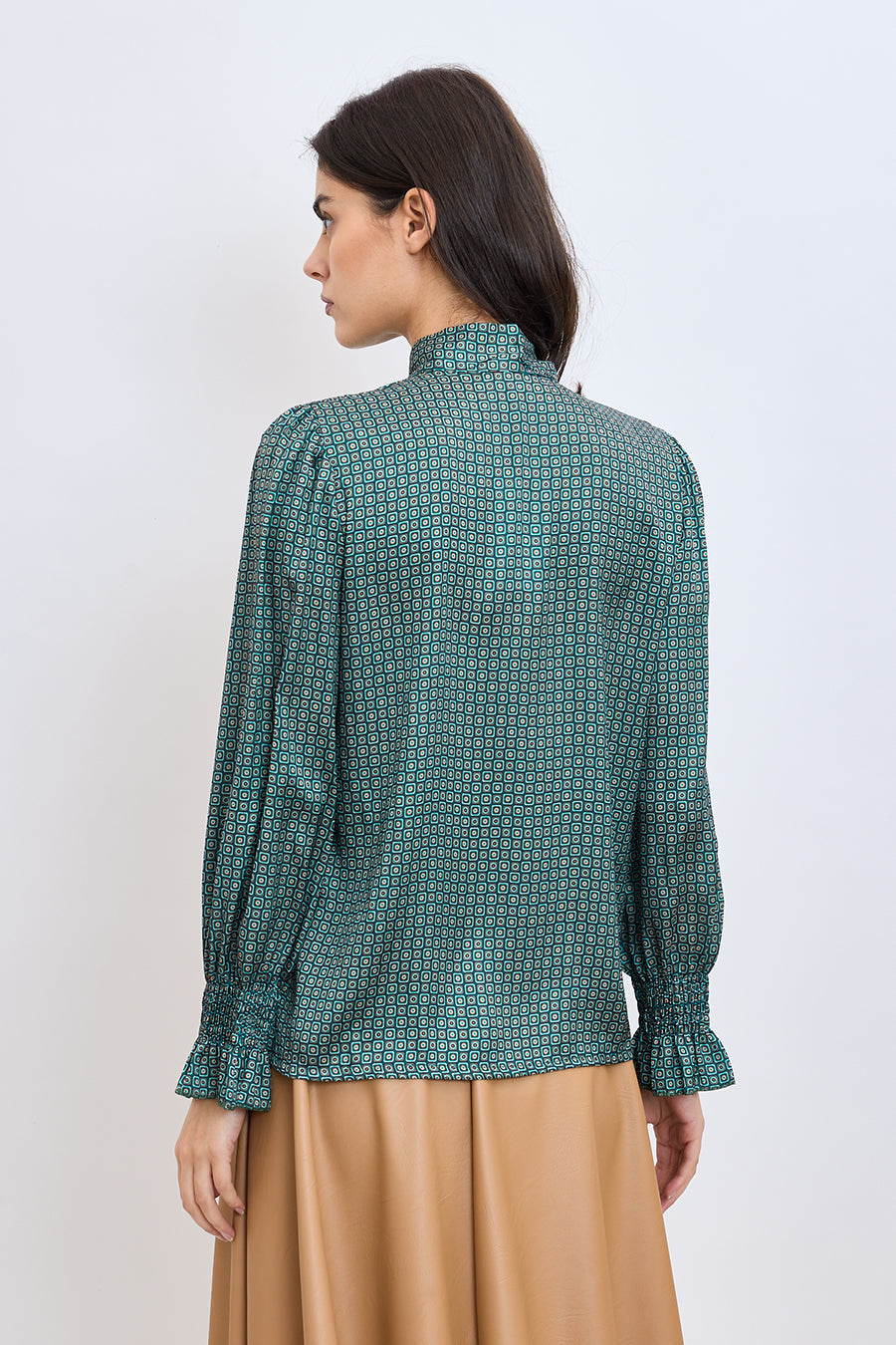 Γυναικείο πουκάμισο Isaura, Πράσινο 3