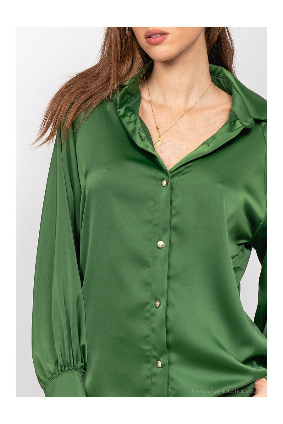Γυναικείο πουκάμισο Kailah, Πράσινο 4