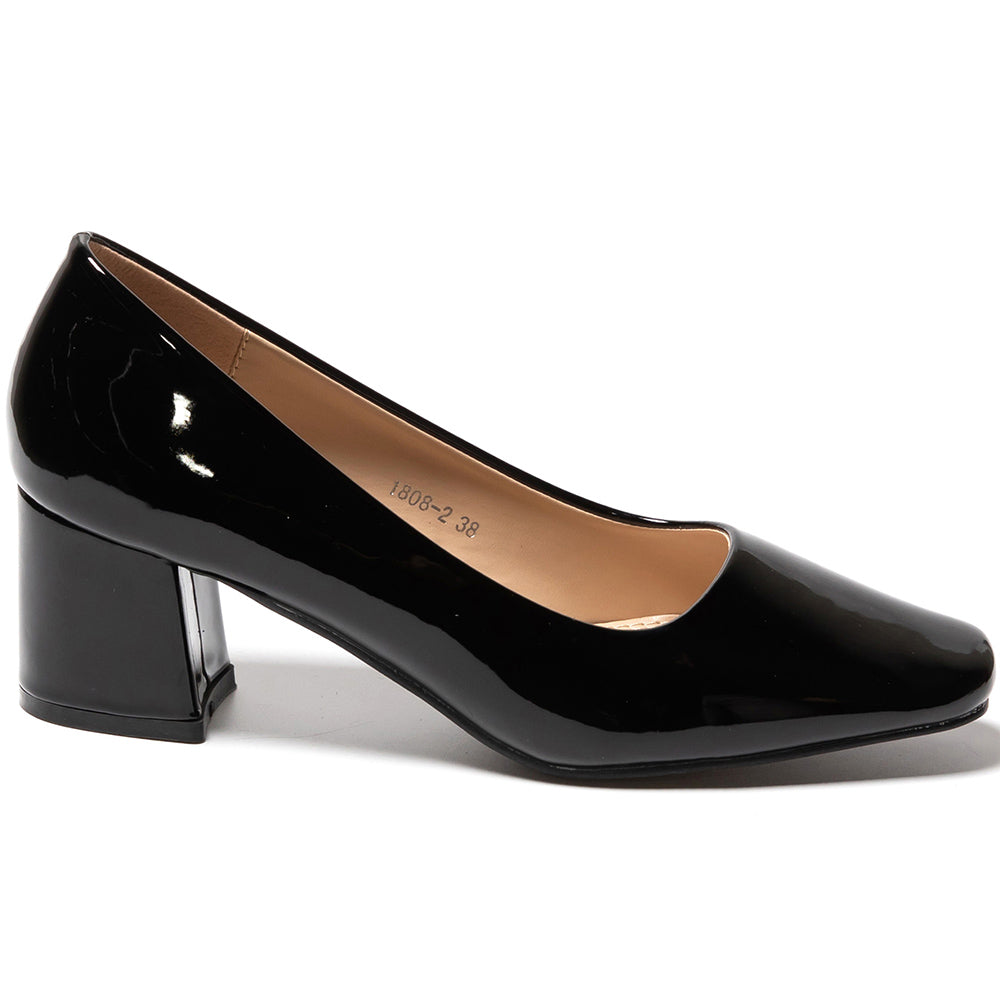 Γυναικεία παπούτσια Isolde, Μαύρο 3