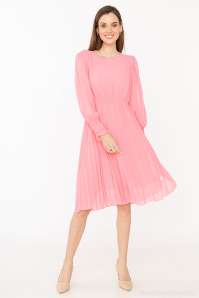 Γυναικείο φόρεμα Jakline, Ροζ 1