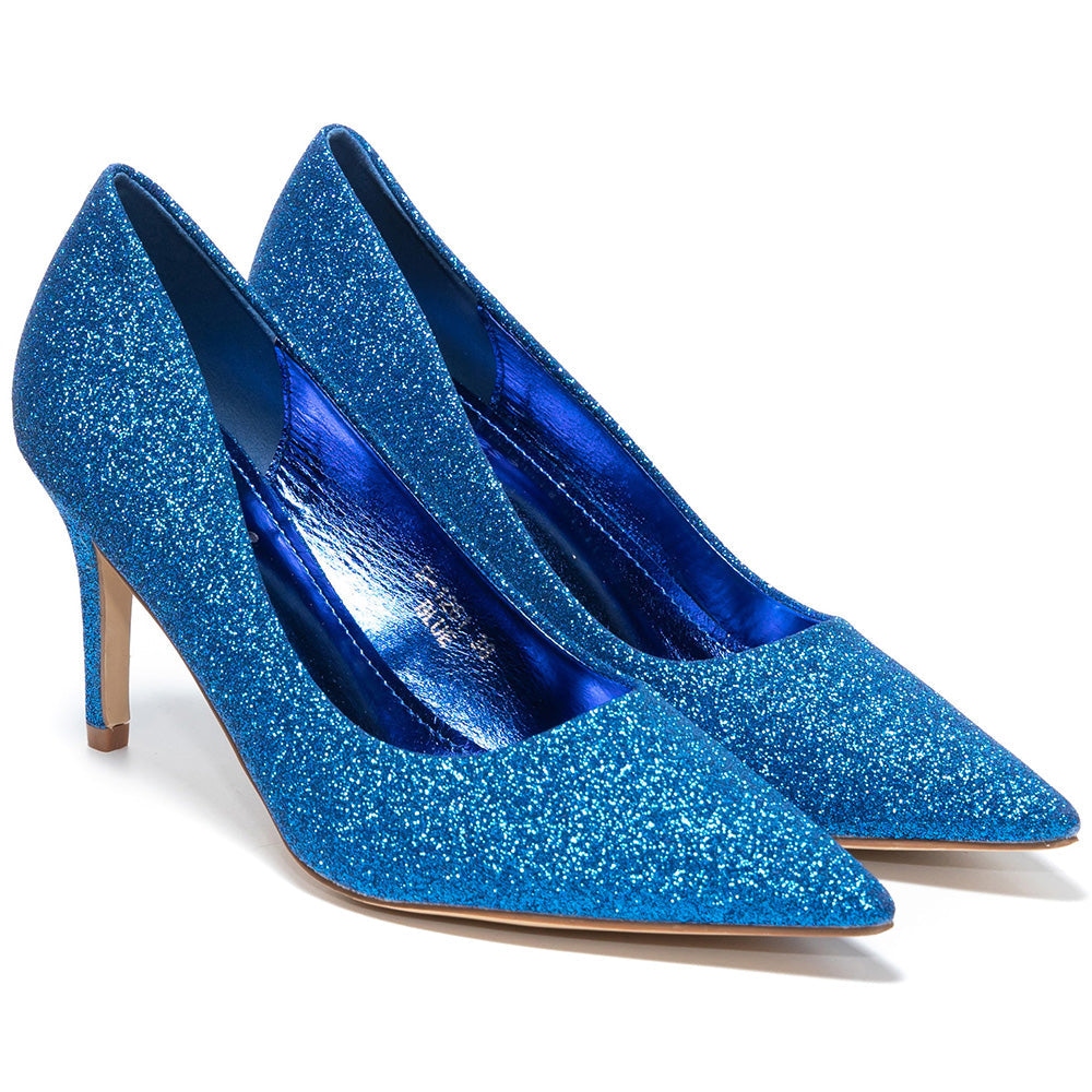 Γυναικεία παπούτσια Jina, Μπλε 2
