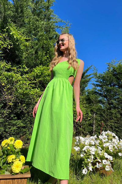Γυναικείο φόρεμα Kahini, Ανοιχτό πράσινο 3