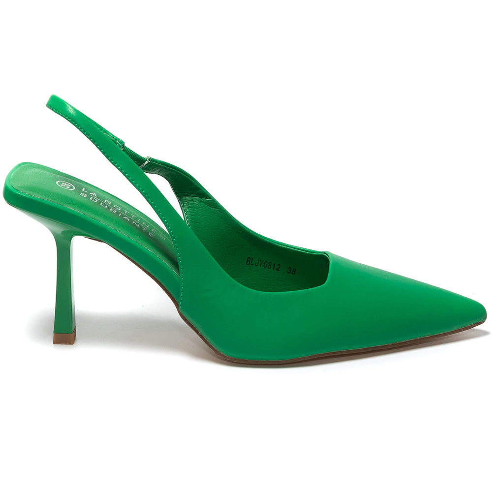 Γυναικεία παπούτσια Kaleema, Πράσινο 3