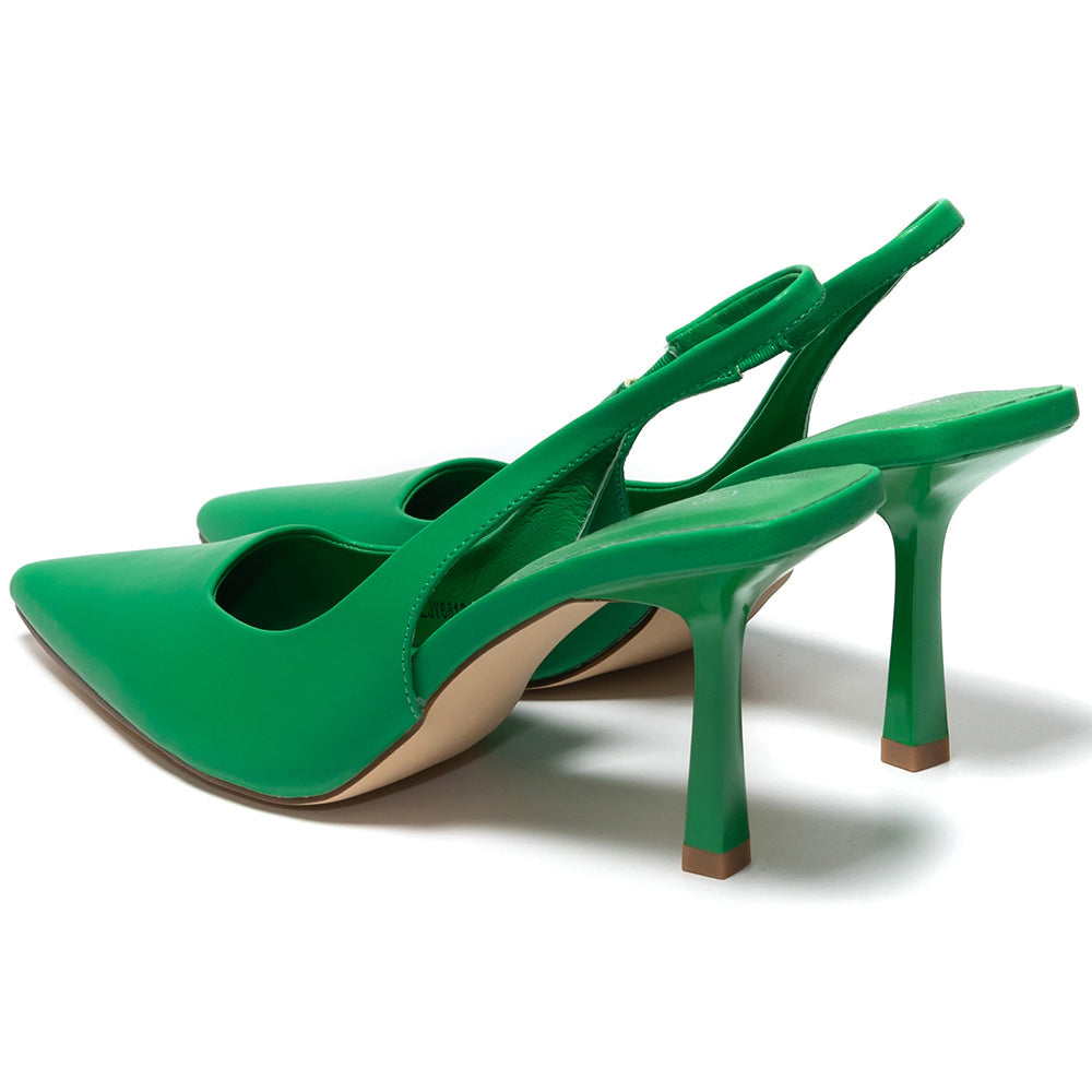 Γυναικεία παπούτσια Kaleema, Πράσινο 4