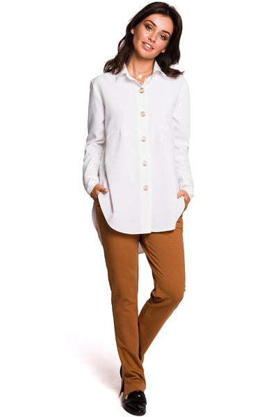 Γυναικείο πουκάμισο Kalini, Λευκό 1