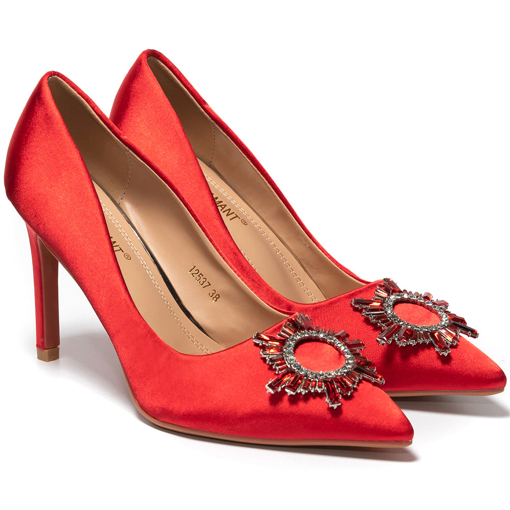 Γυναικεία παπούτσια Kallista, Κόκκινο 2