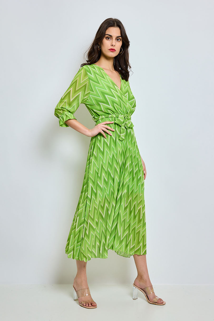 Γυναικείο φόρεμα Karisa, Πράσινο 2