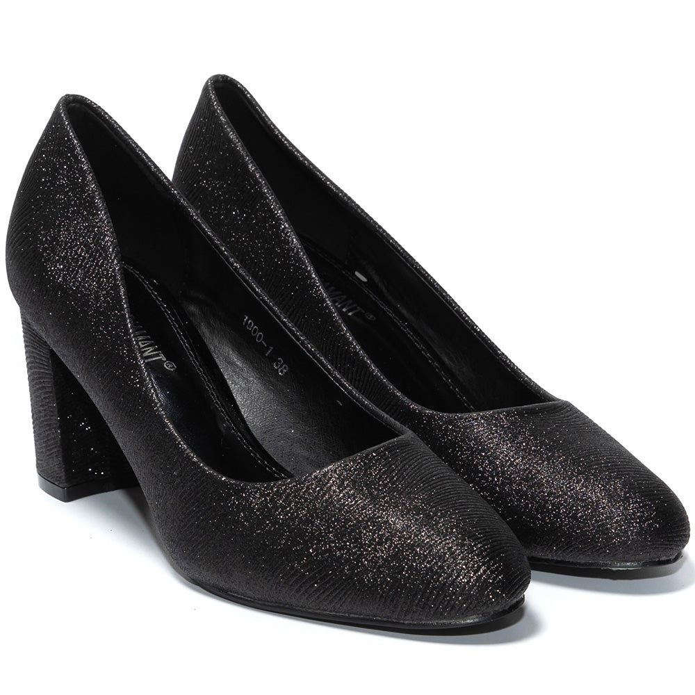 Γυναικεία παπούτσια Katey, Μαύρο 2